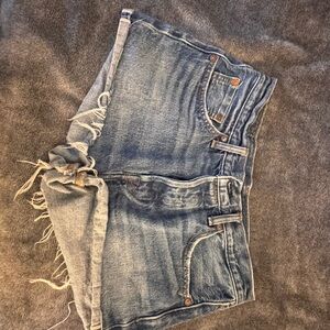 Levi's 501 Light Blue Denim Shorts